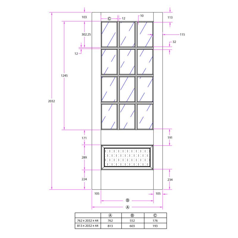 外部ドア・木製建具|シンプソン 512 813×2032×44 平日15時までの決済で翌営業日出荷
